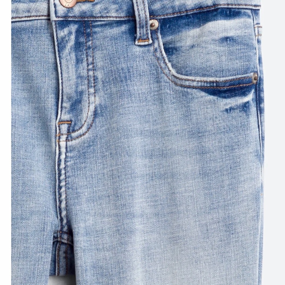 COSMIC JEAN BLUE ARIELLE SKINNY SCISSOR CUT HEM - Picture 9 of 13
